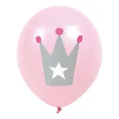 Ballonger Prinsesskalas - 8-pack