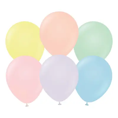 Ballonger Professional Flerfärgade Macaron - 10-pack