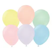 Ballonger Professional Flerfärgade Macaron - 100-pack