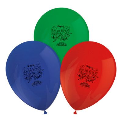 Ballonger Pyjamashjältarna - 8-pack