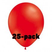 Ballonger Röda - 25-pack