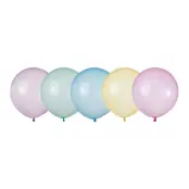 Ballonger Rainbow Crystal Stora - 5-pack