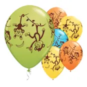 Ballonger Roliga Apor - 25-pack