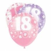 Ballonger Rosa 18 - 6-pack