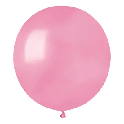 Ballonger Rosa Runda Stora - 50-pack