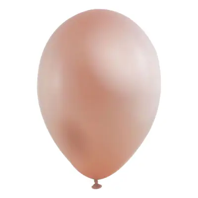 Ballonger Roséguld Metallic - 10-pack