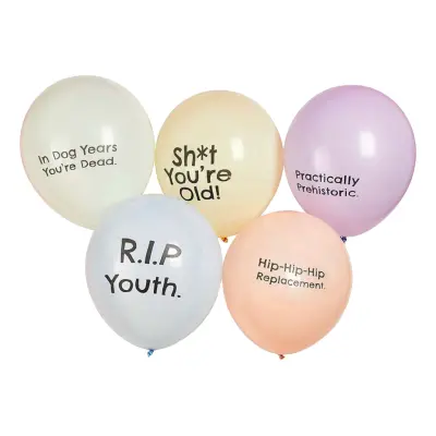 Ballonger Sh*t You're Old - 5-pack
