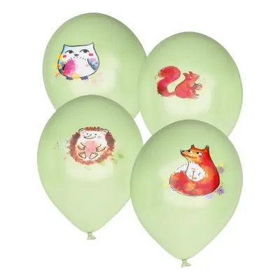 Ballonger Skogsdjur - 8-pack