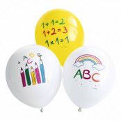 Ballonger Skolstart - 6-pack