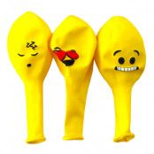 Ballonger Smileys Gula - 15-pack