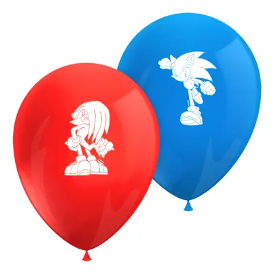 Ballonger Sonic the Hedgehog - 8-pack