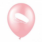 Ballonger Studentmössa Rosa - 8-pack