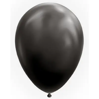 Ballonger Svart 30 cm 10-pack