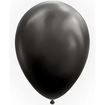 Ballonger Svart 30 cm 25-pack