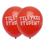 Ballonger Tillykke Student - 10-pack