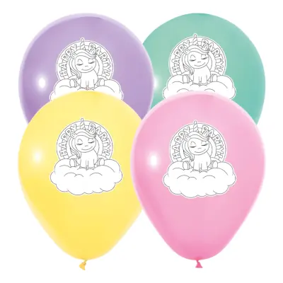 Ballonger Unicorn - 8-pack