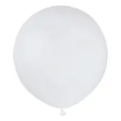 Ballonger Vita Runda Stora - 10-pack