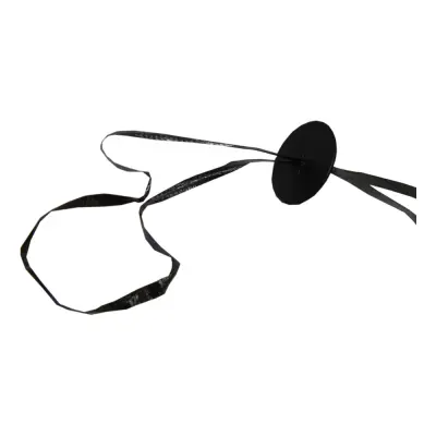 Ballongförslutare med Snöre Svart