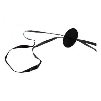 Ballongförslutare med Snöre Svart - 100-pack