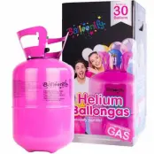 Ballonggas / heliumtub mellan - för 30st ballonger