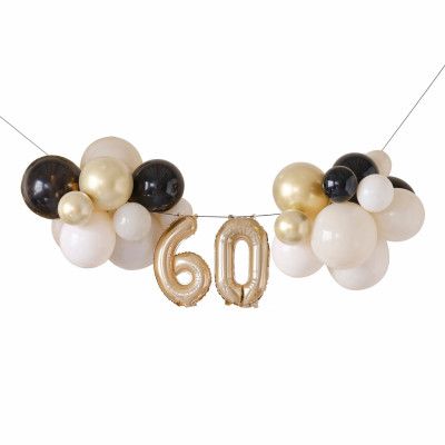 Ballonggirlang 60 Guld/Champagne