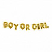 Ballonggirlang Boy or Girl Guld