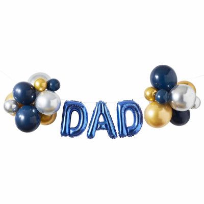 Ballonggirlang Dad Blå Mix