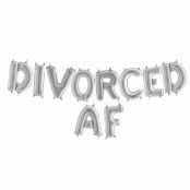 Ballonggirlang Divorced AF Silver Metallic