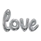 Ballonggirlang Love Silver