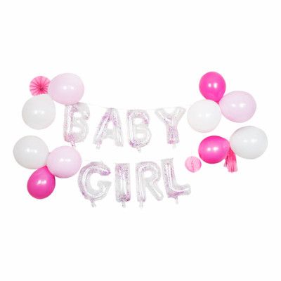 Ballonggirlanger Baby Girl