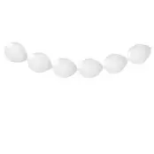 Ballongkedja vit 8-pack