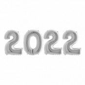 Ballongkit 2022 Silver Metallic