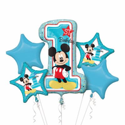 Ballongkit Musse Pigg 1 år