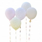 Ballongkit Pastell Floral Tails - 5-pack