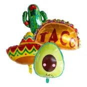 Ballongkit Tacoparty - 4-pack