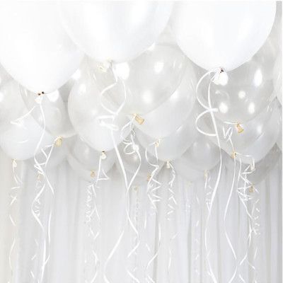 Takballonger Vit - 30-pack