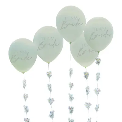 Ballongkit Team Bride Floral - 5-pack