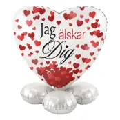 Ballongknyte Jag Älskar Dig
