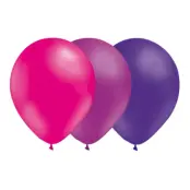 Ballongkombo Ljuslila/Lila/Magenta - 15-pack