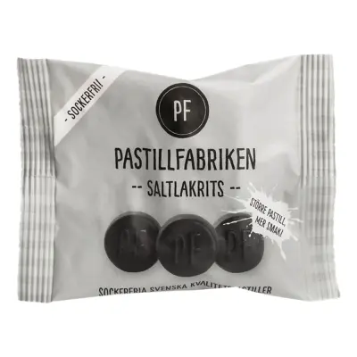Pastillfabriken Saltlakrits Påse - 25 gram