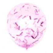 Ballongkonfetti Rosa - 100 gram