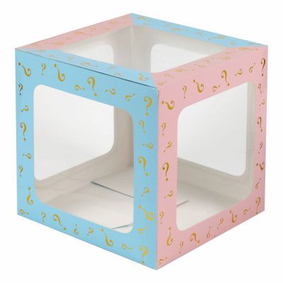 Ballonglåda Gender Reveal Boy or Girl