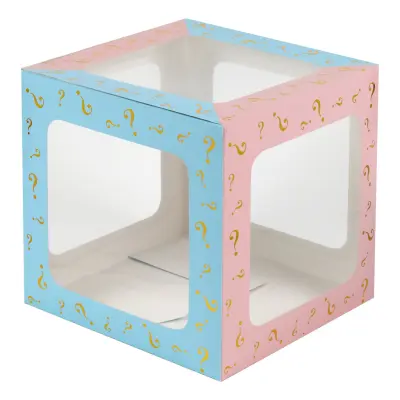 Ballonglåda Gender Reveal Boy or Girl