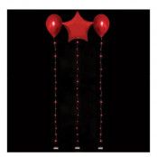 LED-slinga för Ballonger - Röd 1.0 m