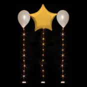 LED-slinga för Ballonger - Varm Vit 1.0 m