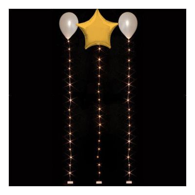 LED-slinga för Ballonger - Varm Vit 1.8 m