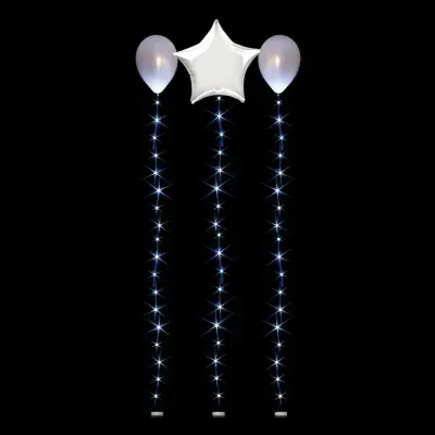 LED-slinga för Ballonger - Vit 1.8 m