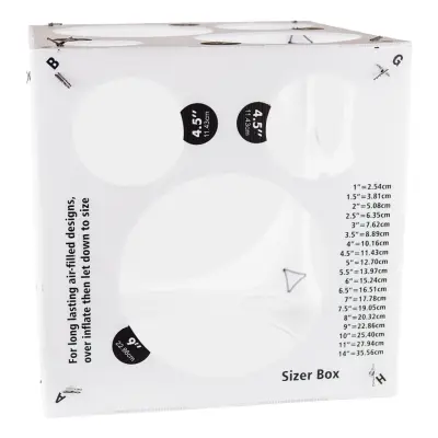Ballongmall Storleksbox