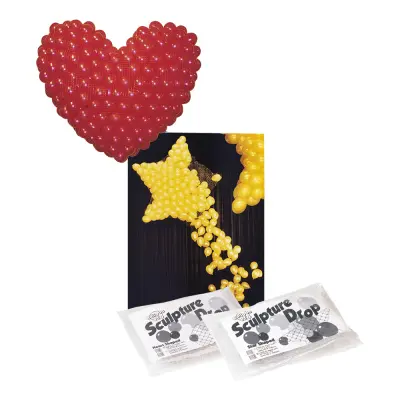 Ballongnät Hjärtformat