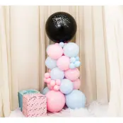 Ballongpelare Gender Reveal